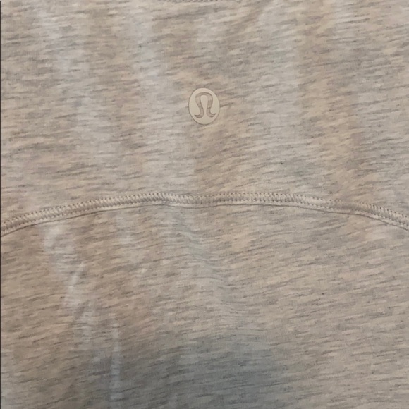 Lululemon asymmetrical gray tank - Picture 2 of 2